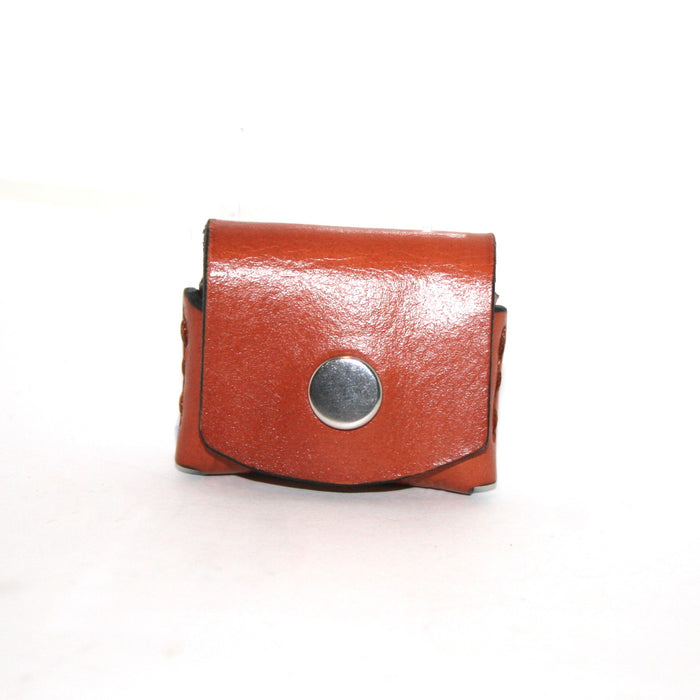 pocket pouch 10mm Ammo holder for 4 x 10mm rds for Bond Arms Derringer, leather pocket carry