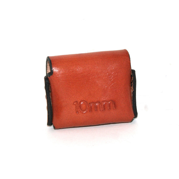 pocket pouch 10mm Ammo holder for 4 x 10mm rds for Bond Arms Derringer, leather pocket carry