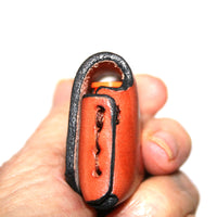 pocket pouch 10mm Ammo holder for 4 x 10mm rds for Bond Arms Derringer, leather pocket carry