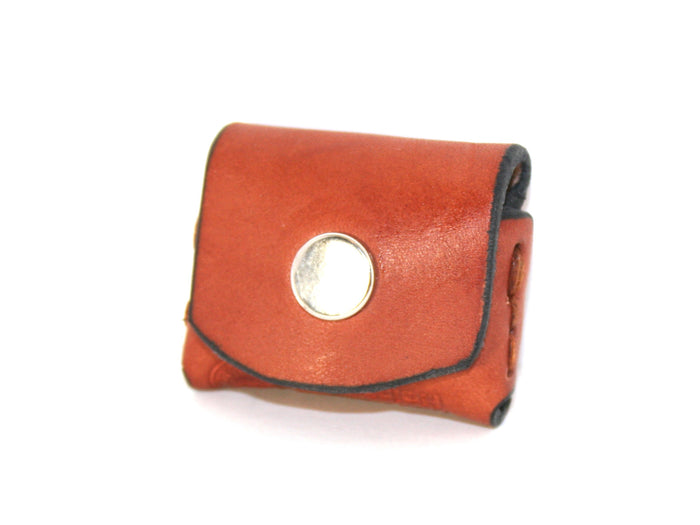 pocket pouch 380 acp Ammo holder leather, for 4 x 380 acp rounds, pocket carry wallet
