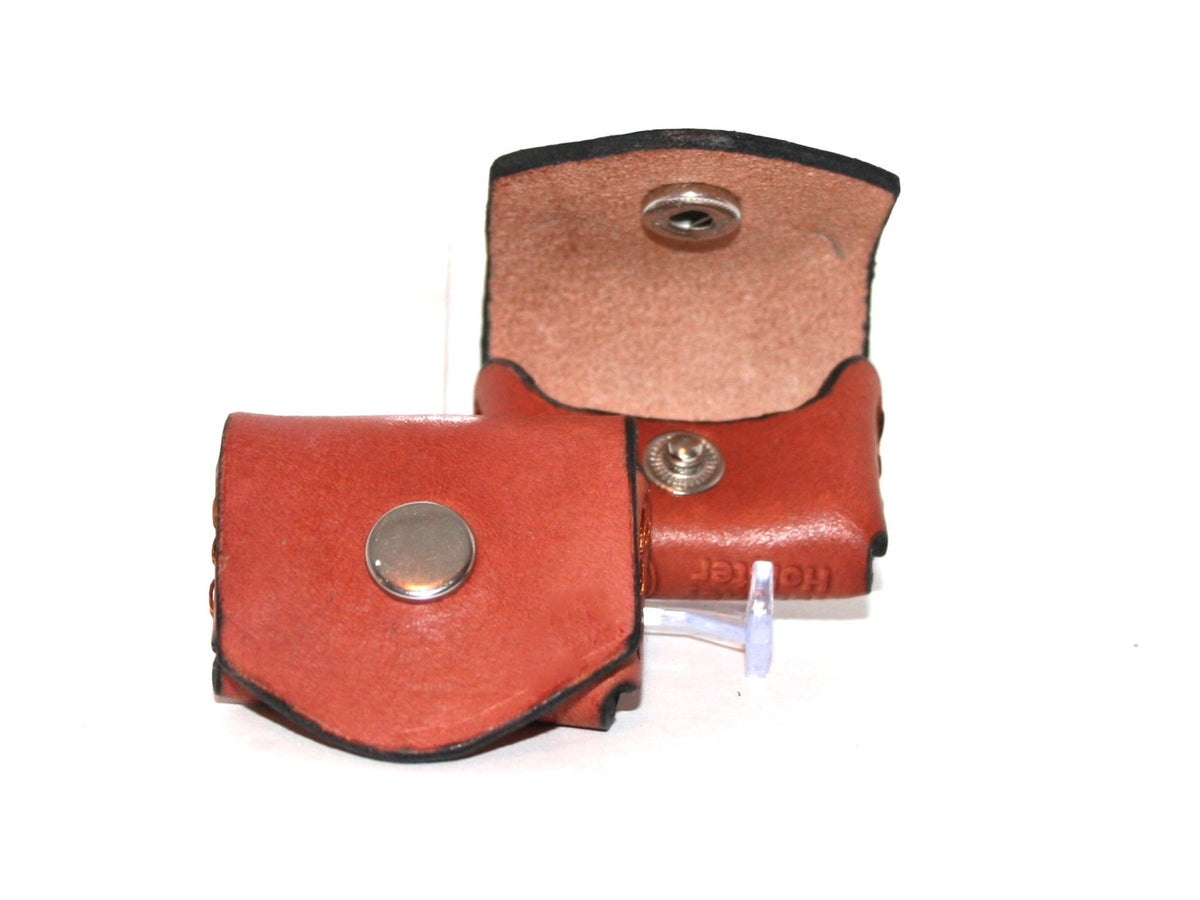 pocket pouch 380 acp Ammo holder leather, for 4 x 380 acp rounds, pocket carry wallet