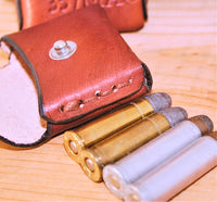 pocket pouch 38/357 Ammo holder Bond Arms, leather, holds 4 round pocket carry , Derringer