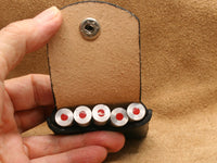 pocket pouch 38 or 357 Ammo 6 rd speed strip holder Bond arms leather pocket carry wallet