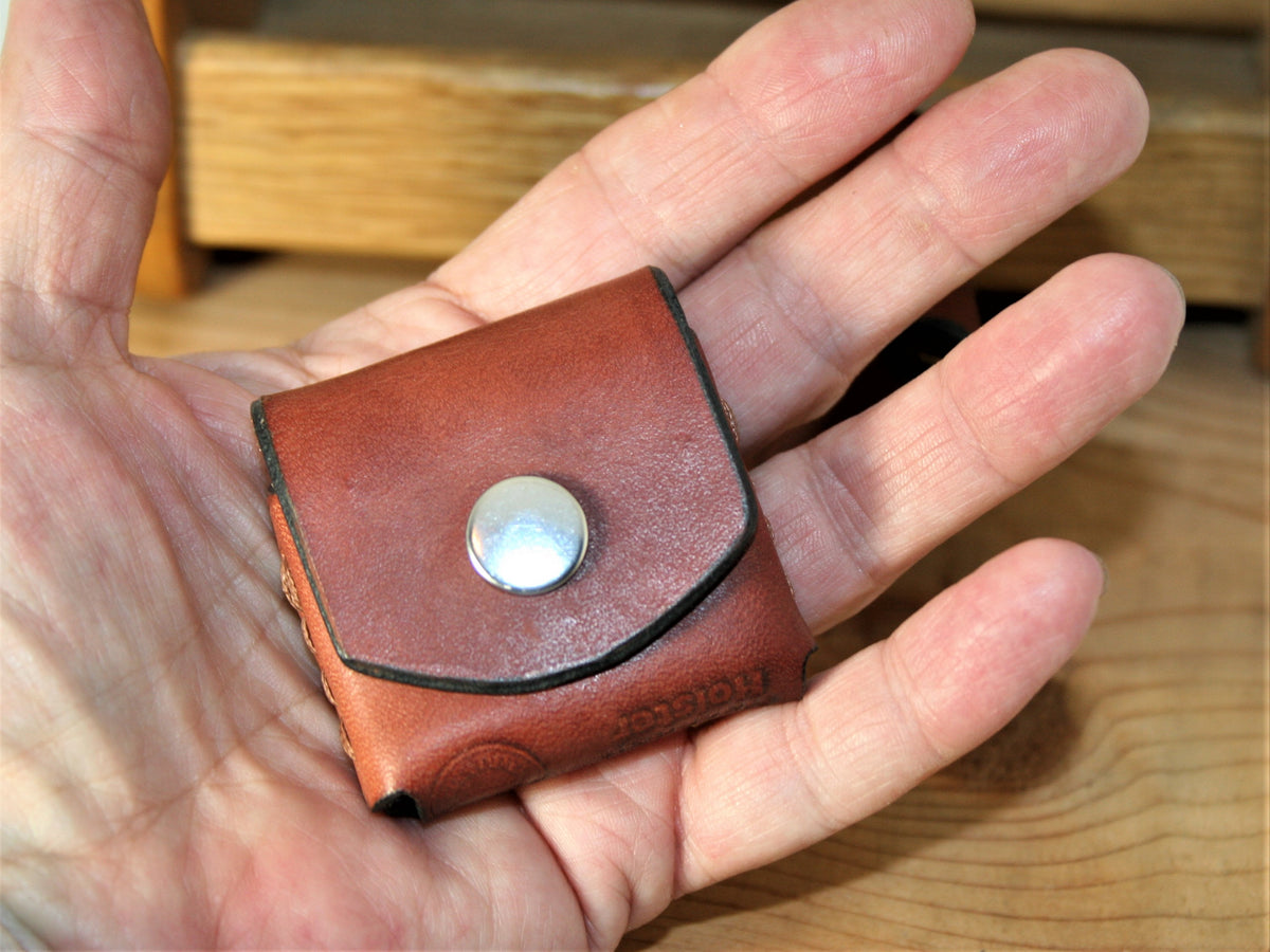 pocket pouch 38/357 Ammo holder Bond Arms, leather, holds 4 round pocket carry , Derringer