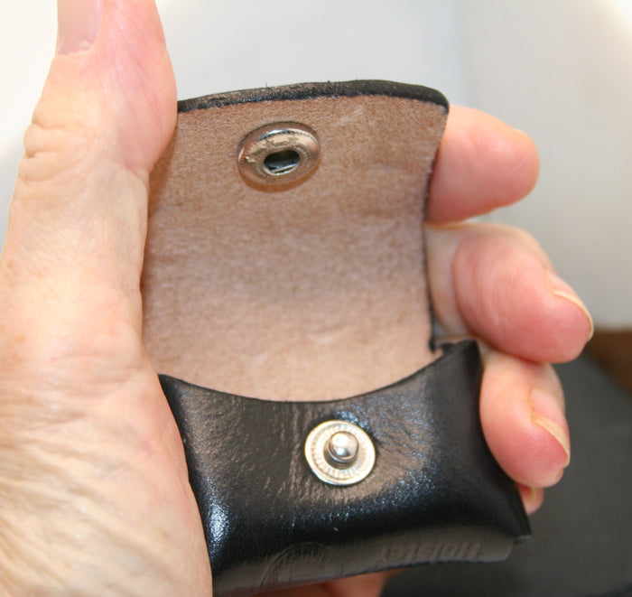 pocket pouch 40 Ammo holder 4rd Bond Arms, leather, for 40 S&W shells, pocket carry wallet