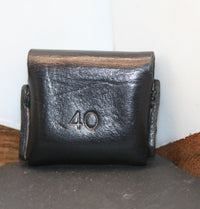 pocket pouch 40 Ammo holder 4rd Bond Arms, leather, for 40 S&W shells, pocket carry wallet