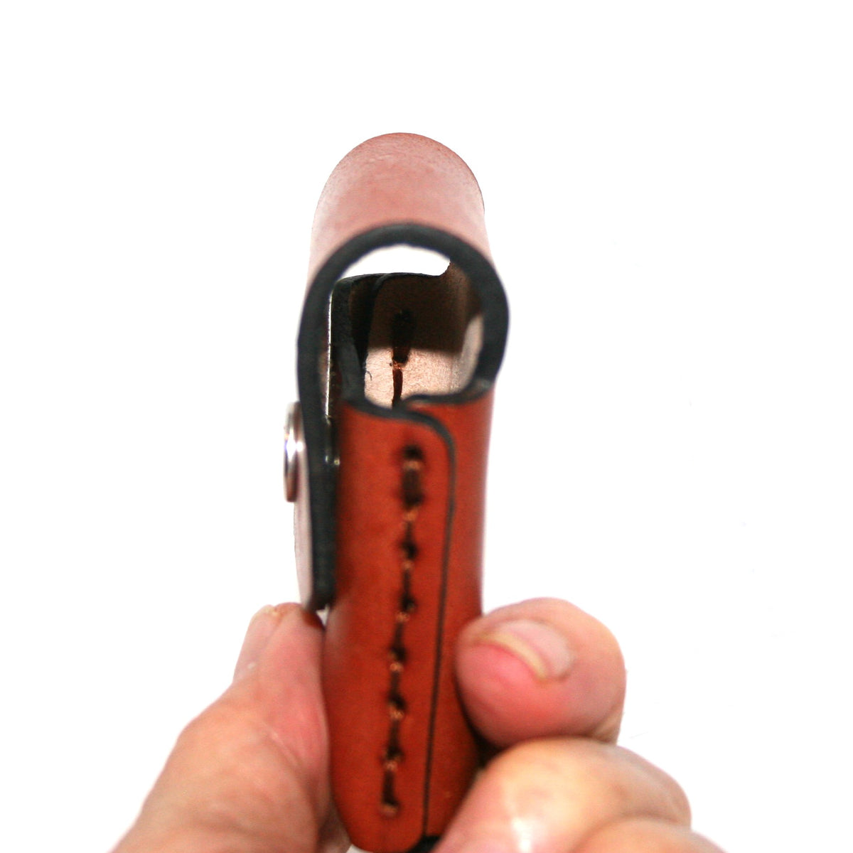 pocket pouch 410 Ammo holder Bond Arms, leather, for four (4) 2.5" shells, pocket carry wallet style
