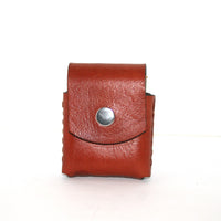 pocket pouch 410 Ammo holder Bond Arms, leather, for four (4) 2.5" shells, pocket carry wallet style