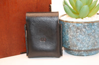 pocket pouch 410 Ammo holder Bond Arms, leather, for four (4) 2.5" shells, pocket carry wallet style