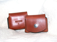 pocket pouch 44 spl  / 44 mag Ammo holder for 5 x 44 rounds leather pocket carry