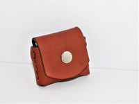 pocket pouch 44 spl / 44 mag Ammo holder leather, for 4 x 44 rounds, pocket carry wallet
