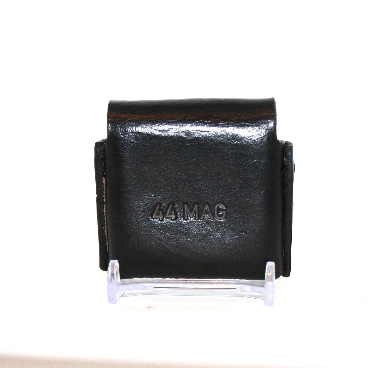 pocket pouch 44 spl / 44 mag Ammo holder leather, for 4 x 44 rounds, pocket carry wallet