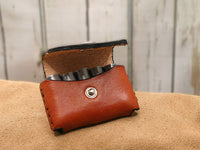 pocket pouch 45LC Ammo holder Bond Arms, leather, holds 5 rds, pocket carry wallet