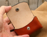 pocket pouch 45 LC pocket carry Ammo holder 6 rounds leather, wallet style