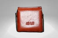 pocket pouch 45LC Ammo holder Bond Arms, leather, for4 rd 45LC shells, Taurus   pocket carry