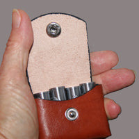 pocket pouch 45LC Ammo holder Bond Arms, leather, for4 rd 45LC shells, Taurus   pocket carry
