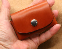 pocket pouch 45 LC pocket carry Ammo holder 6 rounds leather, wallet style
