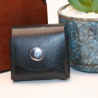 pocket pouch 44 spl / 44 mag Ammo holder leather, for 4 x 44 rounds, pocket carry wallet