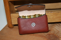 pocket pouch 45LC Ammo holder Bond Arms, leather, holds 5 rds, pocket carry wallet