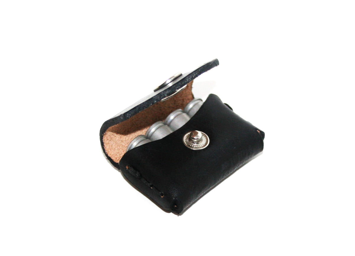 pocket pouch 9 mm Ammo holder Bond Arms, leather, holds four (4) shells, pocket carry wallet