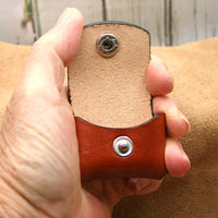 pocket pouch 9 mm Ammo holder Bond Arms, leather, holds four (4) shells, pocket carry wallet