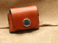 pocket pouch 9 mm Ammo holder Bond Arms, leather, holds four (4) shells, pocket carry wallet