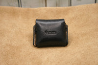 pocket pouch 9 mm Ammo holder Bond Arms, leather, holds four (4) shells, pocket carry wallet