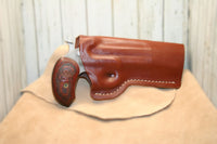 Bond Arms Derringer  Holster  6 inch,   Black and Brown USA Made