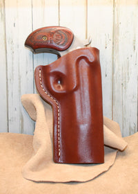 Bond Arms Derringer  Holster  6 inch,   Black and Brown USA Made