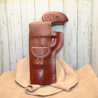 Bond Arms Derringer  Holster  6 inch,   Black and Brown USA Made