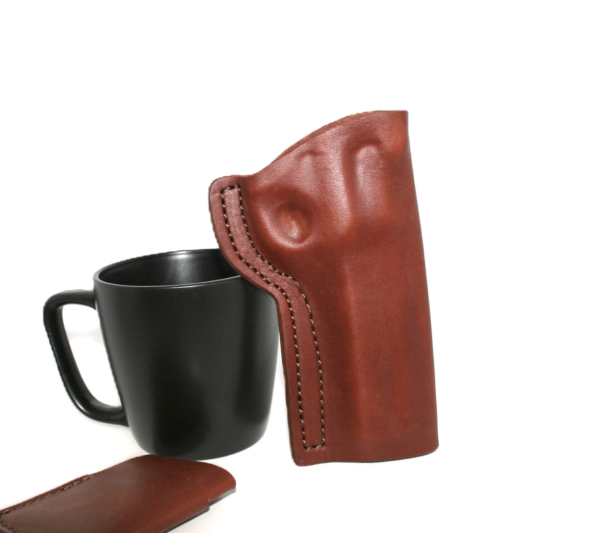 Bond Arms Derringer  Holster  6 inch Cross Draw Clip On  Black or Brown USA Made