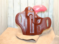 Bond Arms Derringer  Holster  4.25  inch,   Pancake style Black and Brown USA Made
