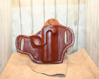 Bond Arms Derringer  Holster  4.25  inch,   Pancake style Black and Brown USA Made