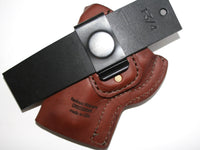 Bond Arms Derringer Holster 4.25 inch Cross Draw Clip On Back Black or Brown USA Made