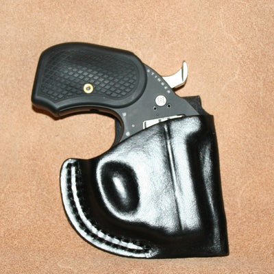 Bond Arms   Holster  Derringer Stinger, Foldback leather belt loop USA Made
