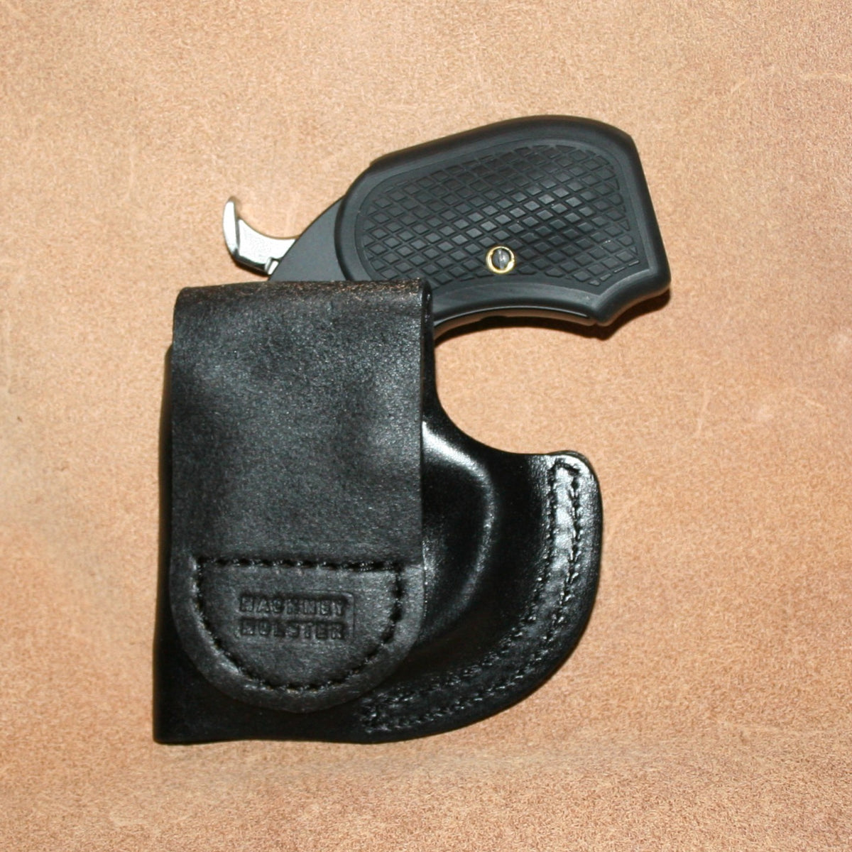 Bond Arms   Holster  Derringer Stinger, Foldback leather belt loop USA Made