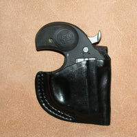 Bond Arms   Holster  Derringer Stinger, Foldback leather belt loop USA Made