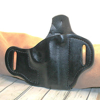 Bond Arms Derringer  Holster  4.25  inch,   Pancake style Black and Brown USA Made