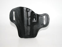 Glock 17 20 21 22 31 37 Full Grain Leather OWB Pancake Belt Holster