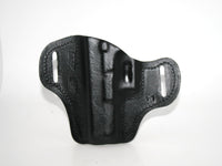 Glock 17 20 21 22 31 37 Full Grain Leather OWB Pancake Belt Holster