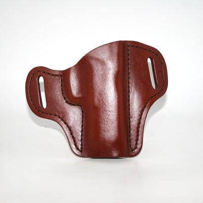 Glock 17 Leather pancake style Holster Made here in Tennessee USA Low-profile