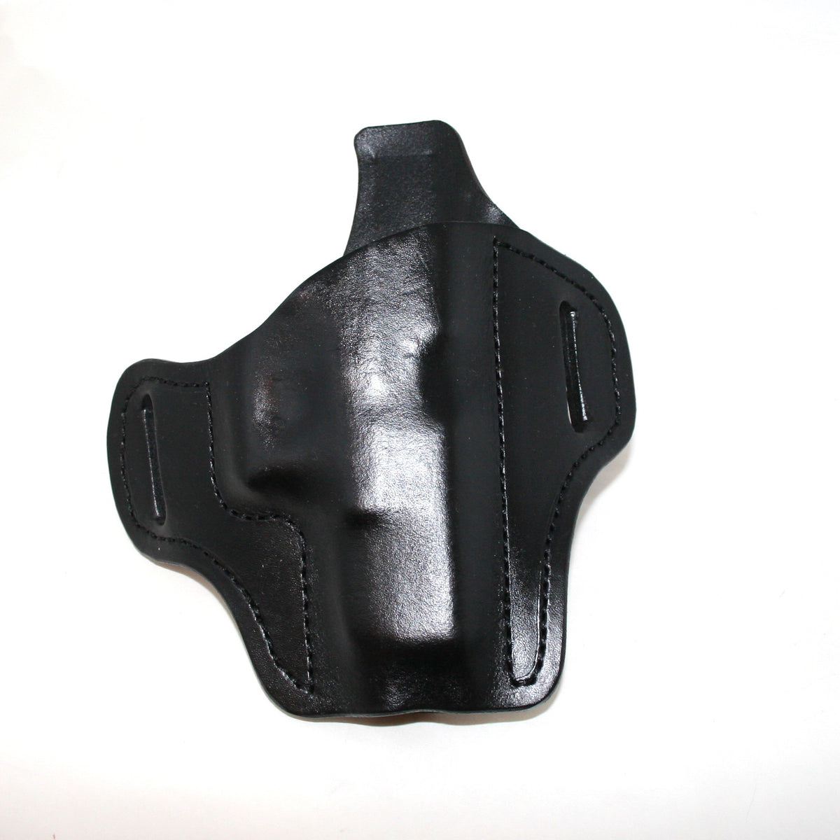 GLOCK 19 OWB  Leather pancake style Belt Holster