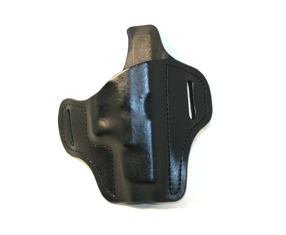 GLOCK 19 OWB  Leather pancake style Belt Holster