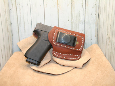 Glock 43 Leather IWB Holster Made in the USA