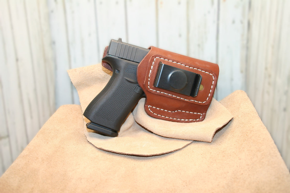 Glock 43 Leather IWB Holster Made in the USA