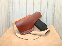 Glock 43 Leather IWB Holster Made in the USA