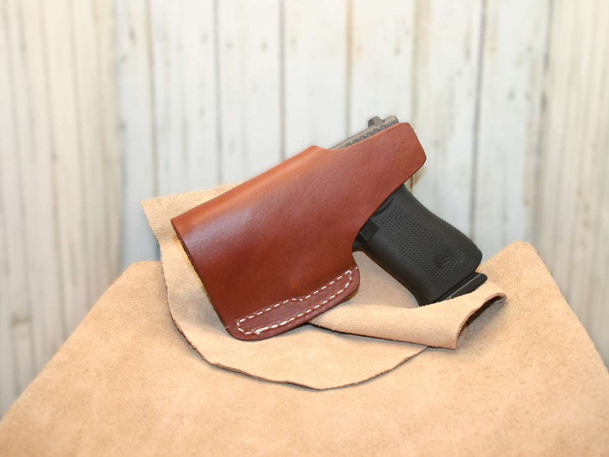 Glock 43 Leather IWB Holster Made in the USA