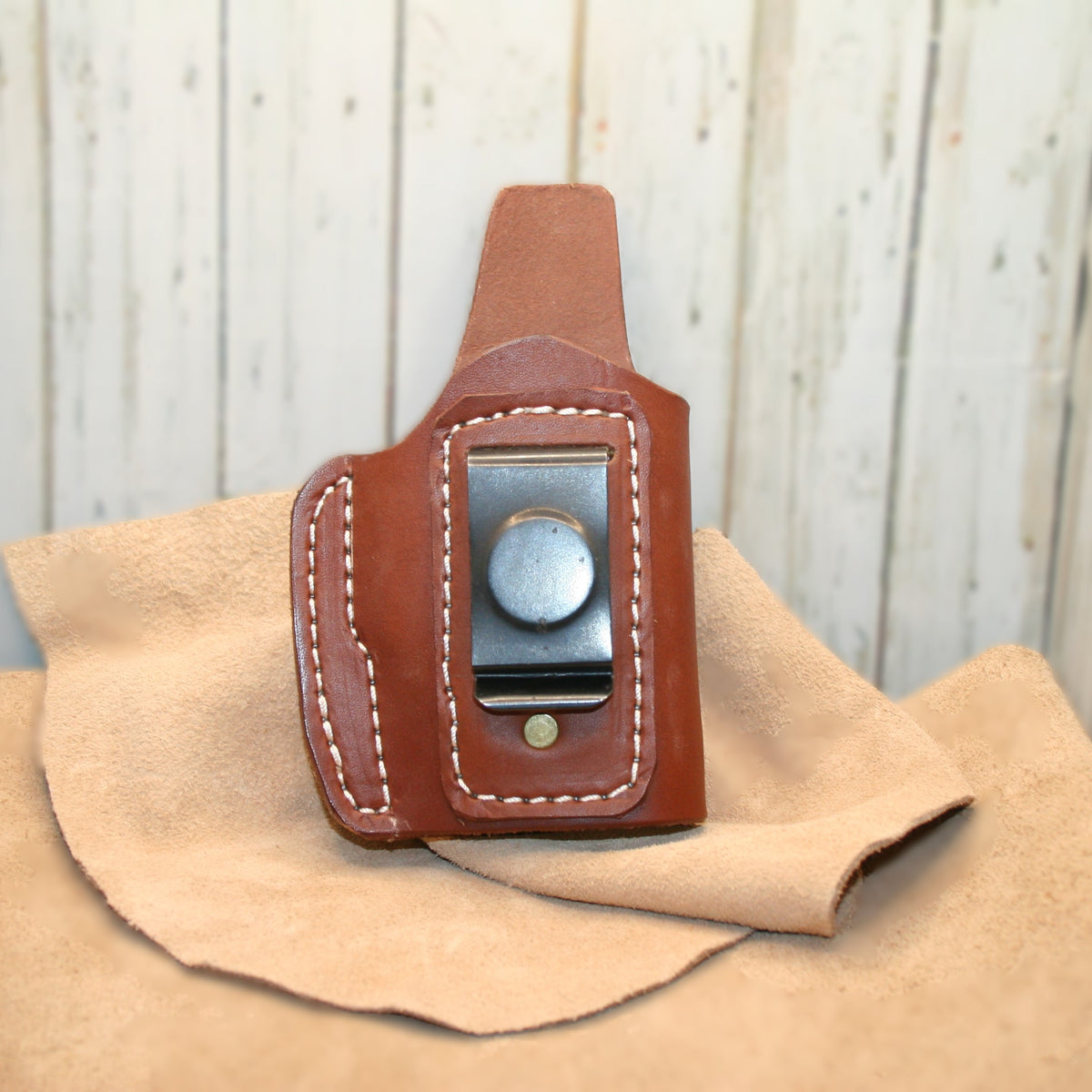 Glock 43 Leather IWB Holster Made in the USA