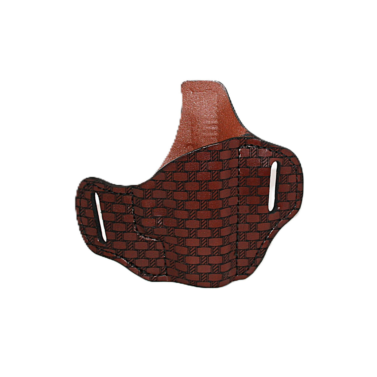 GLOCK 43 & 43X  LEATHER OWB,  PANCAKE HOLSTER