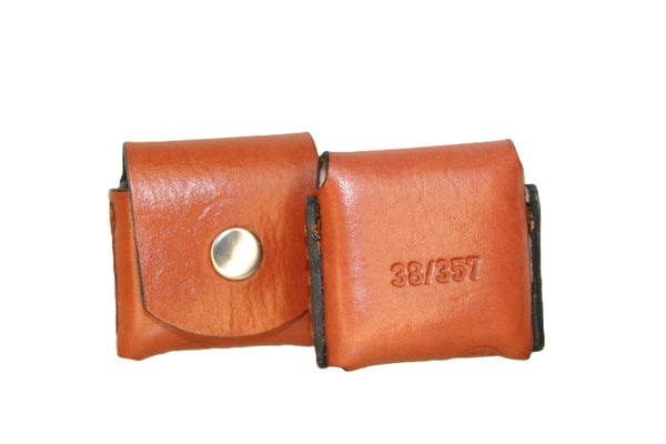 pocket pouch 38/357 Ammo holder Bond Arms, leather, holds 4 round pocket carry , Derringer